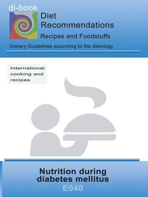 cover image of Nutrition during diabetes mellitus